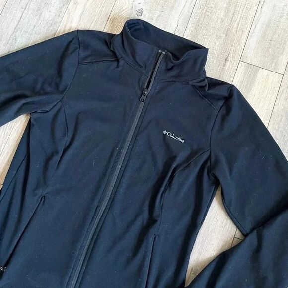 COLUMBIA Black Full Zip Weekend Adventure Jacket Size XS - Picture 6 of 6